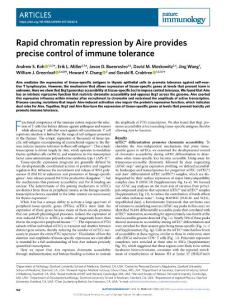 NI-2018-Rapid chromatin repression by Aire provides precise control of immune tolerance