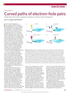 nmat5046-2D materials- Curved paths of electron–hole pairs