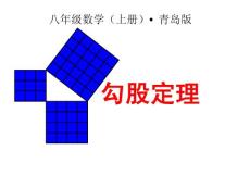 数学： 勾股定理课件（青岛版八年级上）