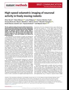 nmeth.2018-High-speed volumetric imaging of neuronal activity in freely moving rodents