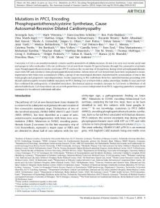 Mutations-in-PPCS--Encoding-Phosphopantothenoylcystei_2018_The-American-Jour