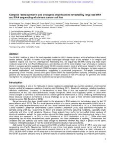 Genome Res.-2018-Nattestad-Complex rearrangements and oncogene amplifications revealed by long-read DNA and RNA sequencing of a breast cancer cell line