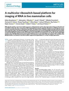 nchembio.2018-A multicolor riboswitch-based platform for imaging of RNA in live mammalian cells