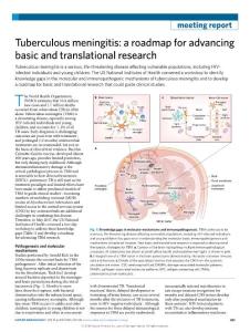 ni.2018-Tuberculous meningitis- a roadmap for advancing basic and translational research