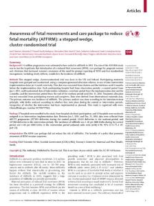 Awareness-of-fetal-movements-and-care-package-to-reduce-fetal-mor_2018_The-L