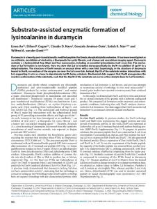 nchembio.2018-Substrate-assisted enzymatic formation of lysinoalanine in duramycin