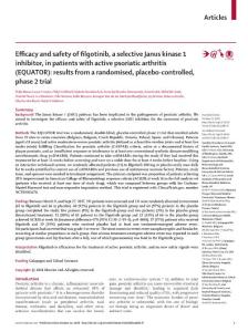 Efficacy-and-safety-of-filgotinib--a-selective-Janus-kinase-1-inhib_2018_The