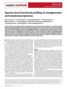 nmeth.2018-Species-level functional profiling of metagenomes and metatranscriptomes