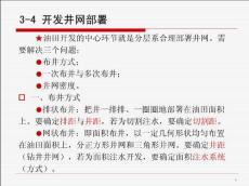 开发井网部署