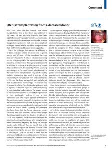 Uterus-transplantation-from-a-deceased-donor_2018_The-Lancet