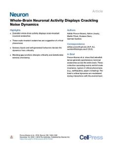 Whole-Brain-Neuronal-Activity-Displays-Crackling-Noise-Dynamics_2018_Neuron