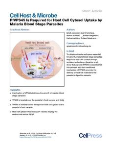 PfVPS45-Is-Required-for-Host-Cell-Cytosol-Uptake-by-Malar_2018_Cell-Host---M