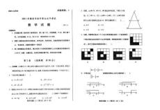 2011年山东省潍坊市中考数学试题（扫描有答案）