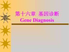 【基础医学】第十六章　基因诊断