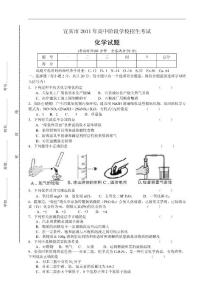 2011年四川省宜宾市中考化学试题及答案