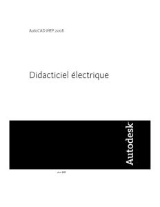 Autocad  Mep Electrical Tutorial-Fr