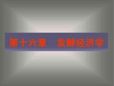 第十六章  发酵经济学(2)