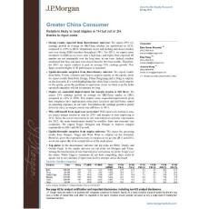 Greater China Consumer - JP Morgan