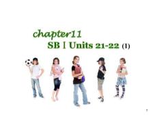 2012学海导航高中英语一轮总复习  Chapter 11 SBⅠUnits 21～22(1)