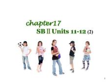 2012学海导航高中英语一轮总复习  Chapter 17 SBⅡ Units 11～12(2)