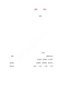 玻璃深加工及设备企业IPO风险分析2011