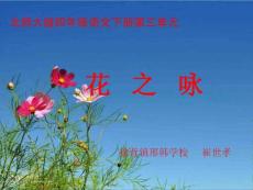 花之咏课件（北师大版语文四年级下册）