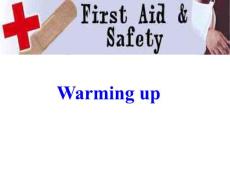 英语：unit5 first aid-warming up课件（新人教版必修5）