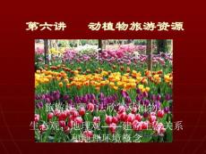 第六讲_动植物旅游资源(配上海植物园