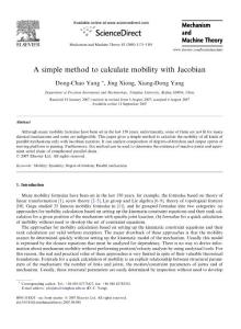 A-simple-method-to-calculate-mobility-with-Jacobian_2008_Mechanism-and-Machine-Theory