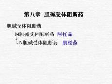 6胆碱受体阻断药