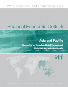 国际货币基金组织亚太地区经济展望（Regional Economic Outlook - Asia and Pacific）
