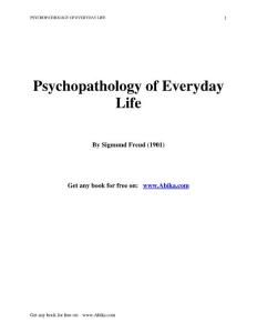 [Psychology][Sigmund.Freud].The.Psychopathology,Of.Everyday.Life