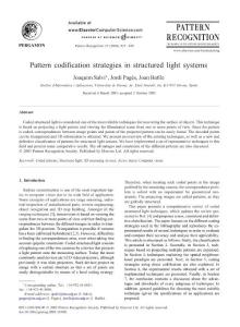 Pattern codification strategies in structured light systems_2004