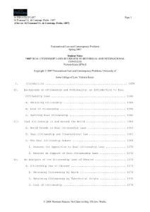 DUAL CITIZENSHIP LAWS OF UKRAINE IN HISTORICAL AND INTERNATIONAL