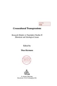 Crosscultural Transgressions 2002