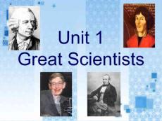英语课件Unit1 great scientist period3