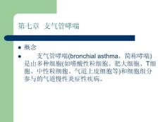 内科学课件-支气管哮喘10