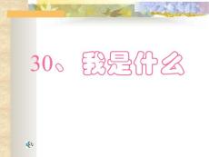 ((人教版))二年级语文《我是什么》ppt课件