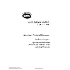 NEMA-ANSLG-C78.377-2008