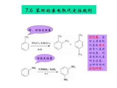 《有机化学》7.2 定位规则多环及非苯