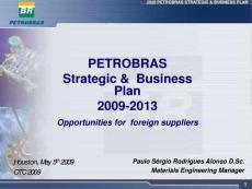 巴西石油2009~2013年战略与商业计划