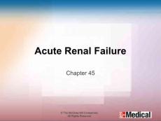 【持续性肾脏替代治疗CRRT英文精品课件】Acute Renal Failure (106p)