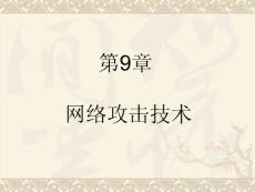 《信息安全》课程教学课件 第9章 网络攻击技术(41P)