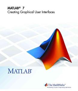Matlab中GUI设计介绍比较好的文献资料