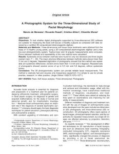 Photographic System for the Three-Dimensional Study ofi0003-3219-079-06-1070