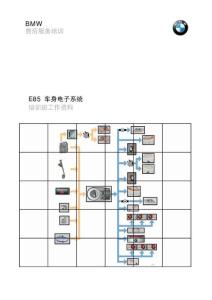宝马Z4中央车辆电子控制系统维修培训手册