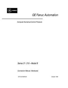 FANUC 21MB硬件连接手册62703en