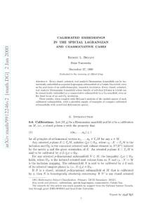 Calibrated embeddings in the special Lagrangian and coassociative cases