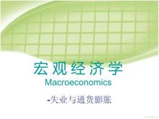 宏观经济学-失业与通货膨胀