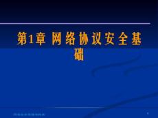 计算机网络安全第1章（网络协议安全基础）